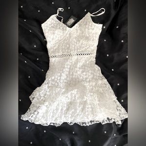 Quiz white summer dress UK size 8